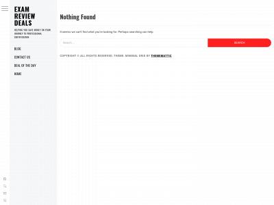 examreviewdeals.com snapshot