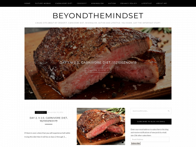 beyondthemindset.com snapshot