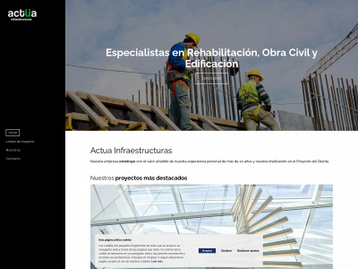 actuainfraestructuras.es snapshot
