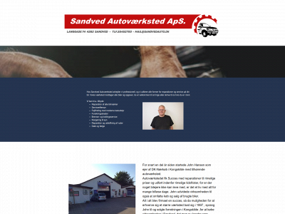sandvedauto.dk snapshot