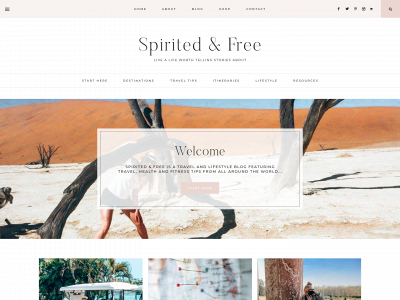 spirited-andfree.com snapshot