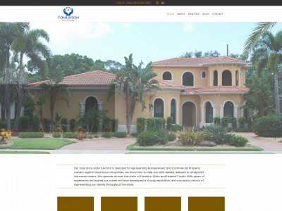 tomlinsonlawgroup.com snapshot