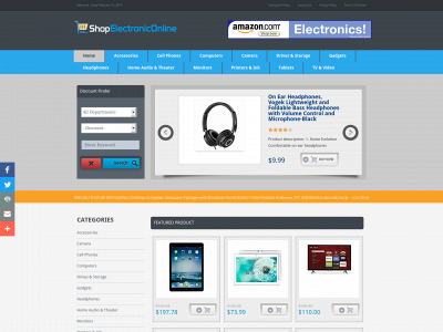 shopelectroniconline.com snapshot