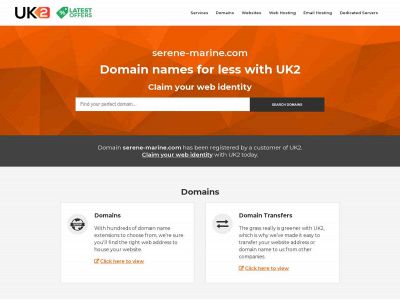 serene-marine.com snapshot
