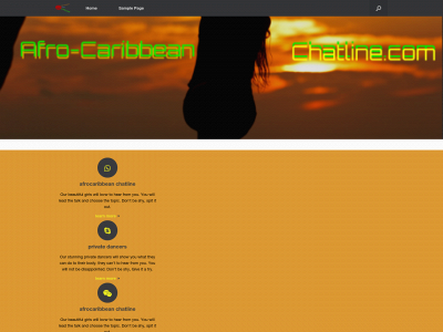 afrocaribbeanchatline.com snapshot