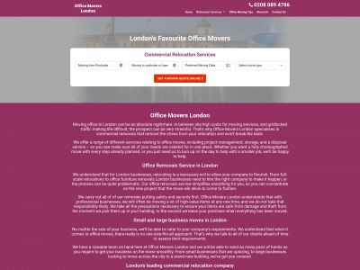 office-movers-london.com snapshot