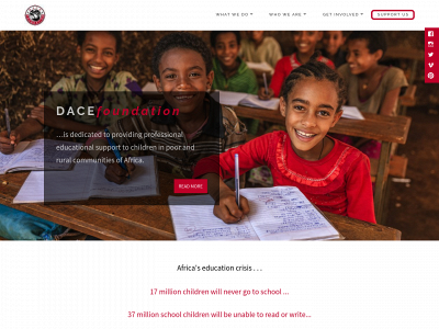 dace-foundation.org snapshot