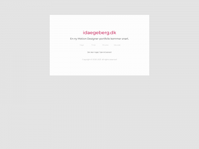 idaegeberg.dk snapshot