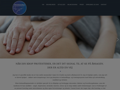 christianshuskropsterapi.dk snapshot