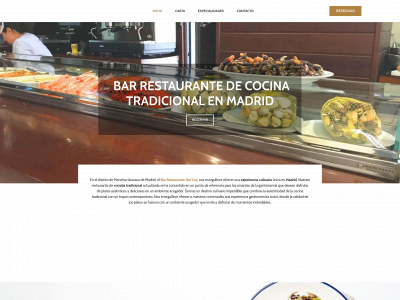 restaurantedelcaz.es snapshot
