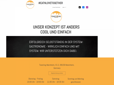 toasting-official.com snapshot