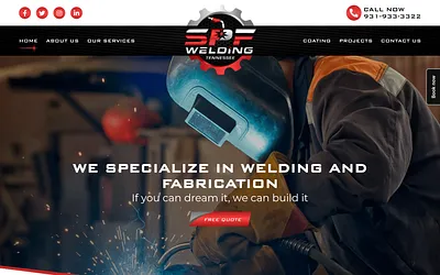 spfwelding.com snapshot