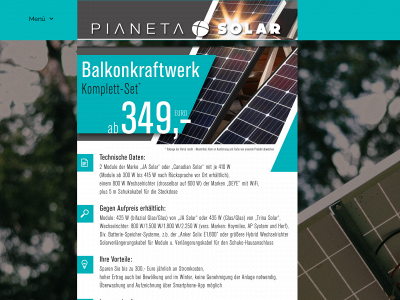 pianeta-solar.de snapshot