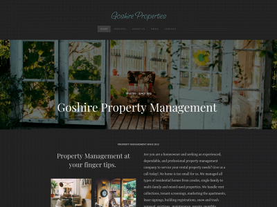 goshireproperties.com snapshot
