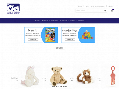 rachelstoyshop.co.uk snapshot
