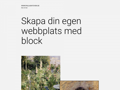 paulaskitchen.se snapshot