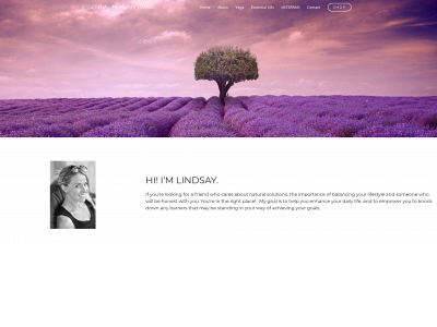 lindsaycaulfield.com snapshot
