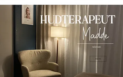 hudterapeutmadde.se snapshot
