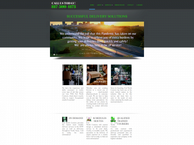 fortworthcouriers.com snapshot