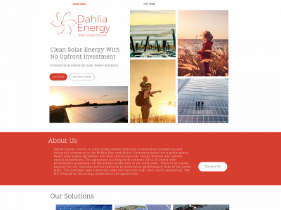 dahliaenergy.com snapshot