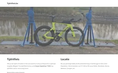 tijdritfiets.be snapshot