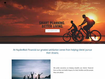 www.haydenrockfinancial.com snapshot