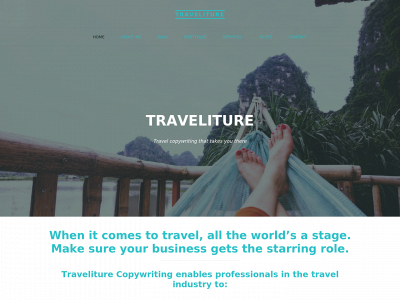 traveliture.com snapshot