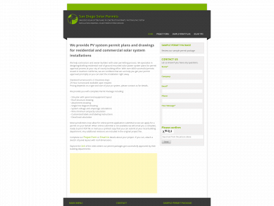 sdsolarpermits.com snapshot