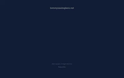 tommysautoglass.net snapshot