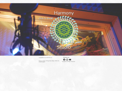 harmonystudios56.co.uk snapshot