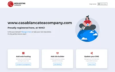 www.casablancateacompany.com snapshot