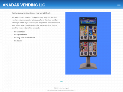 anadarvending.com snapshot