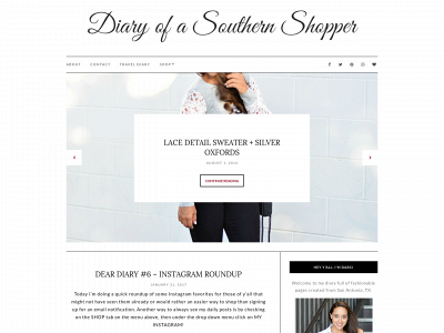 diaryofasouthernshopper.com snapshot