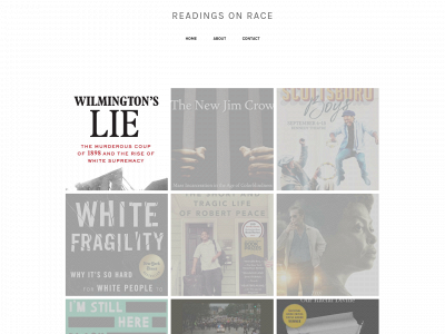 www.readingsonrace.com snapshot