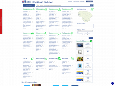 sellis.lt snapshot