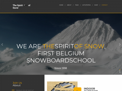 thespiritofsnow.be snapshot