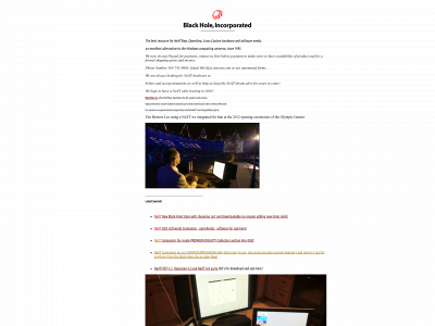 blackholeinc.com snapshot