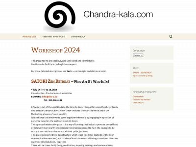 chandra-kala.com snapshot