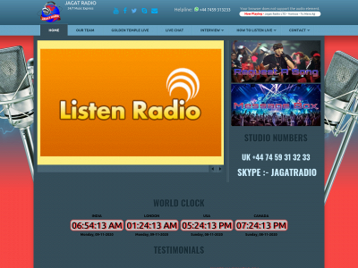 jagatradio.com snapshot