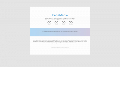 earlemedia.co.uk snapshot