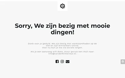 vandelftinterieur.nl snapshot