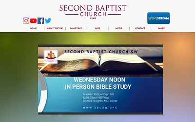 sbcsw.org snapshot