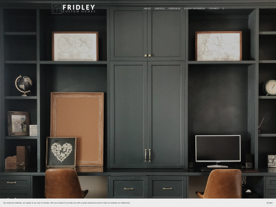 fridleycustomhomes.com snapshot