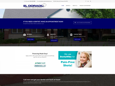 eldoradofamilydentist.com snapshot