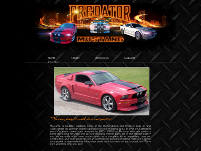 predatormustanginc.com snapshot