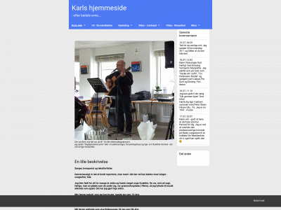 karlsanger.dk snapshot