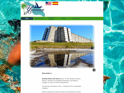 yeseniatours.com snapshot