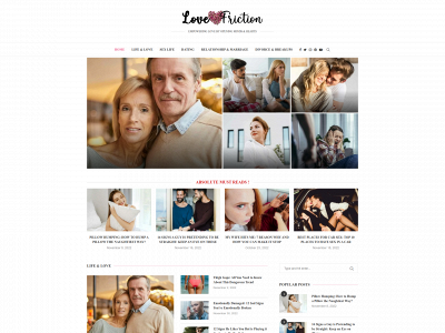 lovefriction.com snapshot