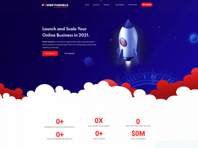 power-funnels.com snapshot