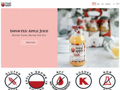 royalapplejuices.com snapshot